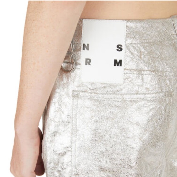 Silver Foil Pants | Simon Miller - Picture 4 of 10